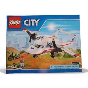 Lego City 60115 Instruction Booklet For Ambulance Plane Manual Only No Bricks
